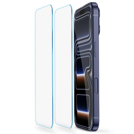 2-Pack HD Tempered Glass Screen Protector for iPhone 18 Pro Max