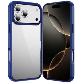 HD Slim Transparent Case for iPhone 18 Pro and iPhone 17 Pro - Blue