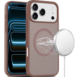 Shade Series Matte Hybrid Case with MagSafe for iPhone 18 Pro and iPhone 17 Pro - Brown