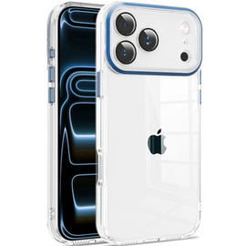 HD Crystal Clear Case for iPhone 18 Pro and iPhone 17 Pro - Blue