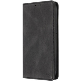Leather Folio Wallet Case for iPhone 18 Pro Max and iPhone 17 Pro Max - Black