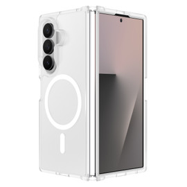 Shade Series Hybrid Case with MagSafe Magnetic Ring for Samsung Galaxy Z Fold 8 Ultra - Clear