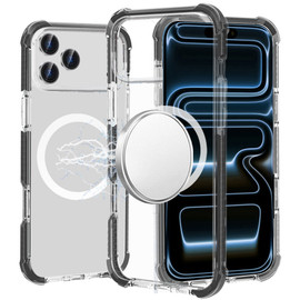 MagSafe Transparent Protective Bumper Case for iPhone 18 Pro Max and iPhone 17 Pro Max - Black