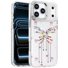 Designer Series Epoxy Diamond Hybrid Case for iPhone 18 Pro Max and iPhone 17 Pro Max