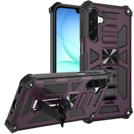 Military Grade Tough Ultra Rugged Hybrid Case for Samsung Galaxy A17 5G - Burgundy