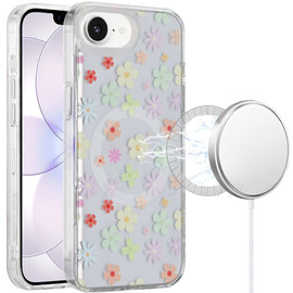 Mood Series MagSafe Hybrid Case for iPhone 17e / 16e - Pastel Daisy