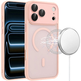 Shade Series MagSafe Matte Hybrid Case for iPhone 18 Pro Max and iPhone 17 Pro Max - Pink