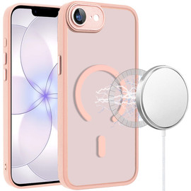 Shade Series MagSafe Matte Hybrid Case for iPhone 17e / 16e - Pink