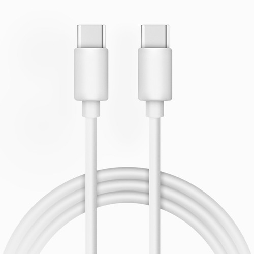 USB-C to USB-C (Type-C) High-Speed Charge & Sync Cable - White