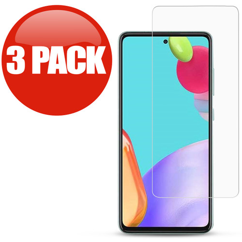 3-Pack Premium 2.5D HD Tempered Glass Screen Protector for Samsung Galaxy A52 5G