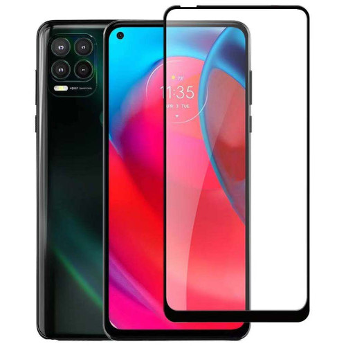 Premium Full Coverage HD Tempered Glass Screen Protector for Motorola Moto G Stylus 5G 2021
