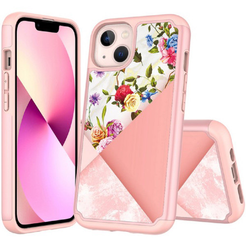 Designer Series TotalDefense Hybrid Case for iPhone 13 - Roses