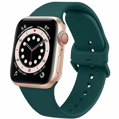 Comfy Sport Band Watch Strap for Apple Watch 41mm / 40mm / 38mm - Green