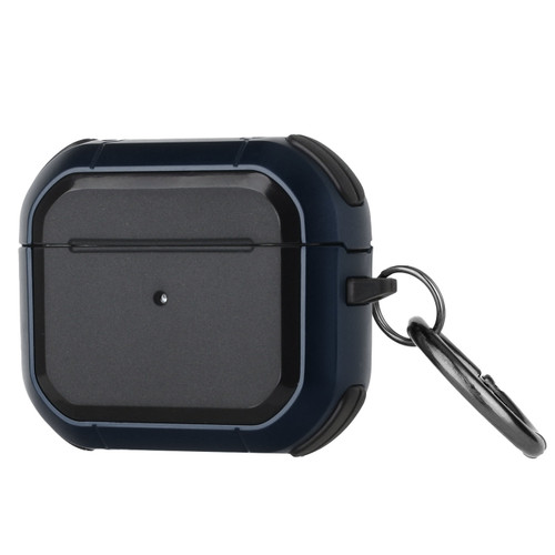 Rugged Shockproof Hybrid Case for AirPods Pro - Black Blue