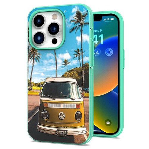 Designer Series Hybrid Case for iPhone 14 - VW Bus