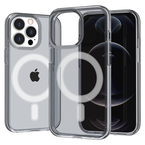 MagSafe Compatible Slim Transparent Case for iPhone 14 Pro Max - Smoke