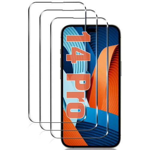HD Tempered Glass Screen Protector for iPhone 14 Pro
