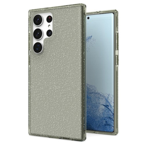 Stardust Glitter Hybrid Case for Samsung Galaxy S23 Ultra - Black