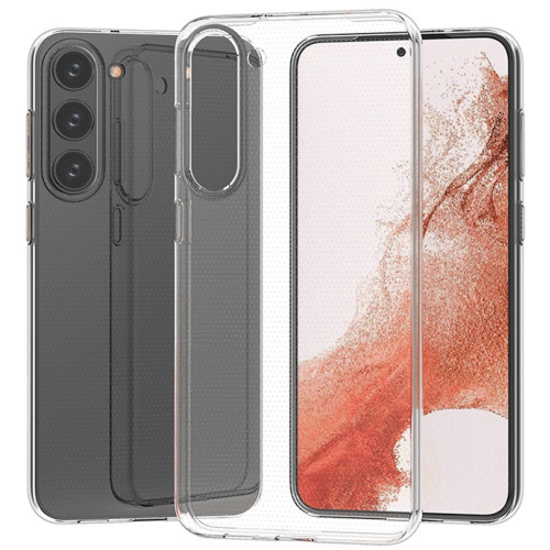 Crystal Clear TPU Flexi Shield Gel Case for Samsung Galaxy S23 Plus