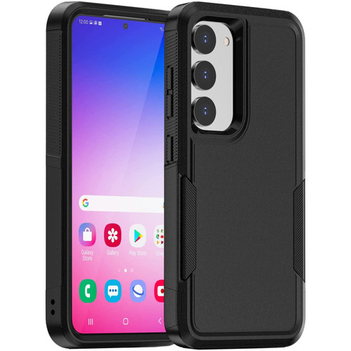 Military Grade TUFF Hybrid Case for Samsung Galaxy S23 Plus - Black