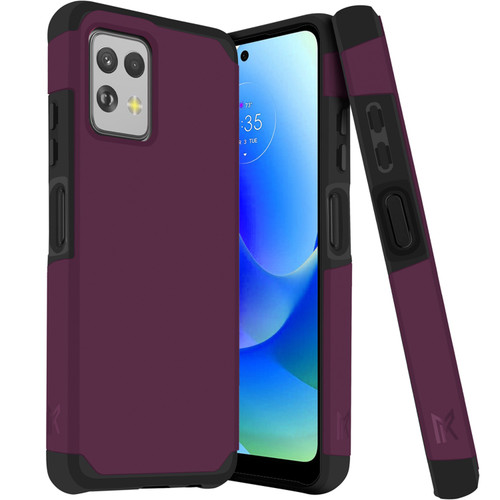 Shockproof Air Cushion Hybrid Case for Motorola Moto G Power 5G 2023 - Purple