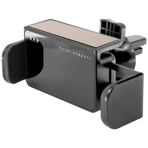 Solar Powered Air Vent Phone Mount with Automatic Clamping Holder