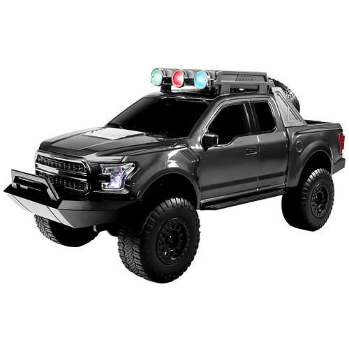 Ford F-150 Raptor Off-Road Truck Bluetooth Wireless Speaker with LED Lights - Black