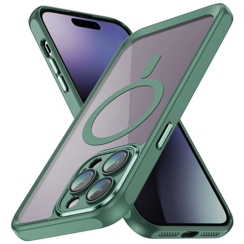 Shade Series MagSafe Case with Camera Lens Protector for iPhone 15 Pro - Green