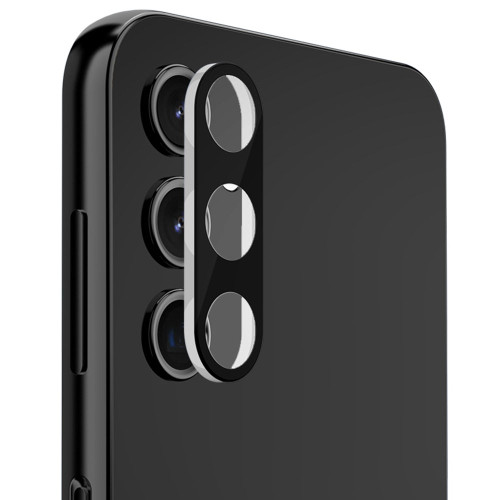 HD Tempered Glass Camera Lens Protector for Samsung Galaxy S23 FE - Black