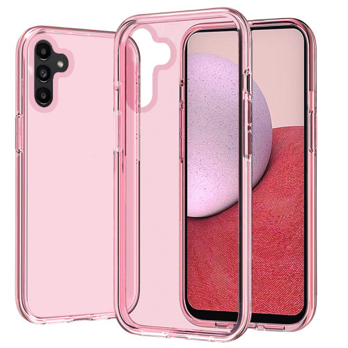 Ultra Slim Hybrid Transparent Case for Samsung Galaxy S24 - Pink