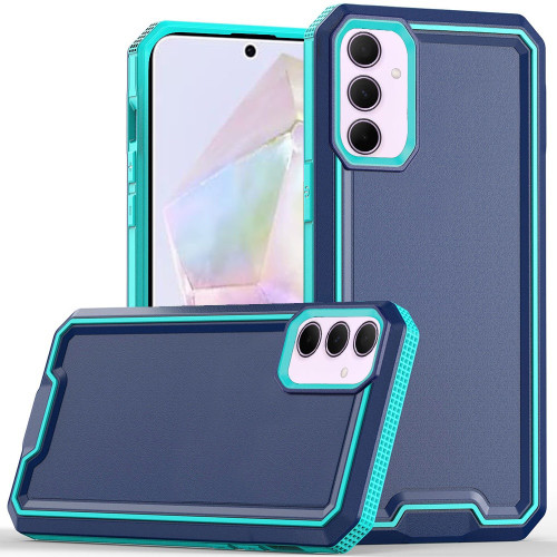 Military Grade TUFF Rank Hybrid Armor Case for Samsung Galaxy A35 5G - Blue