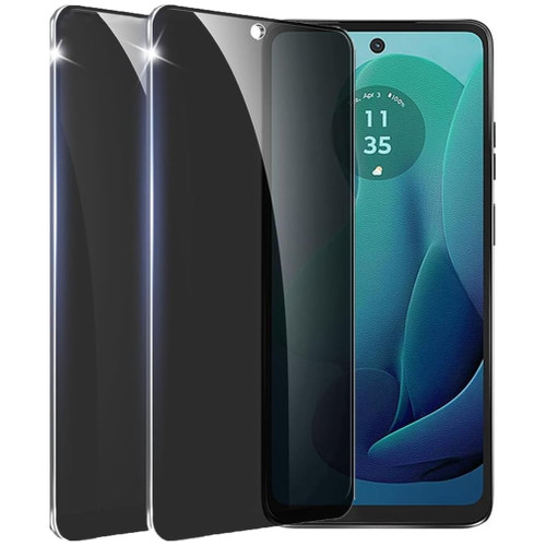 2-Pack Privacy Tempered Glass Screen Protector for Motorola Moto G 5G 2024