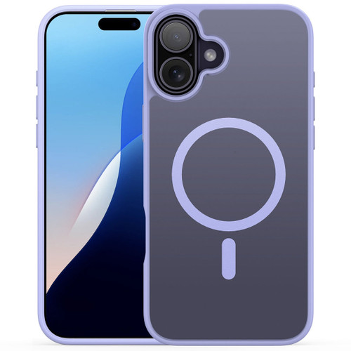 Shade Series Hybrid Case with MagSafe for iPhone 16 Plus - Purple