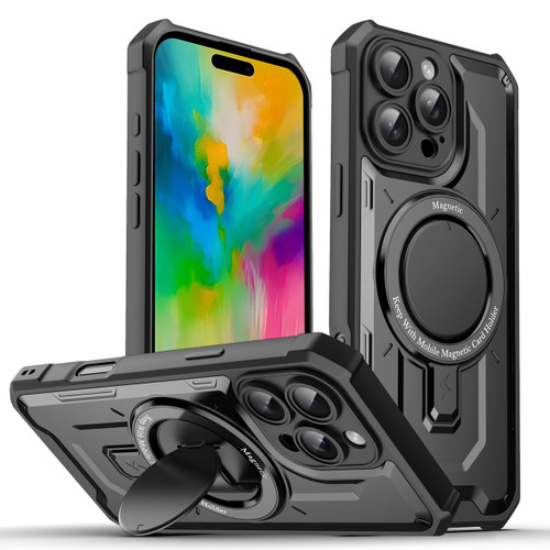 Fusion Evo MagSafe Case with Kickstand for iPhone 16 Pro - Black