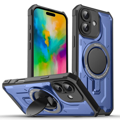Fusion Evo MagSafe Case with Kickstand for iPhone 16 Plus - Blue