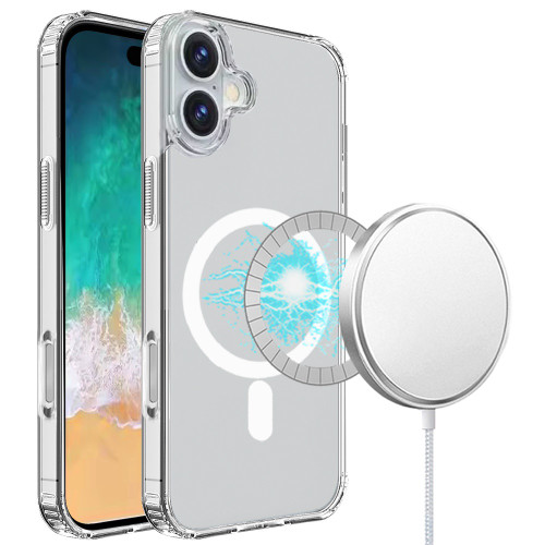 Perfect Crystal Clear MagSafe Case for iPhone 16 Plus - Clear