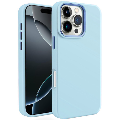 Nano Liquid Silicone Case for iPhone 16 Pro - Light Blue