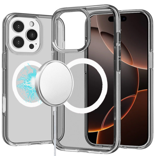 Slim Transparency MagSafe Case for iPhone 16 Pro Max - Smoke