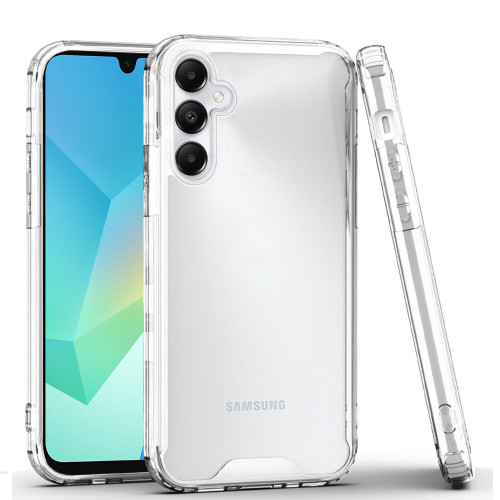 Shockproof Fusion Shield Tough Snap-on Case for Samsung Galaxy A16 5G - Clear
