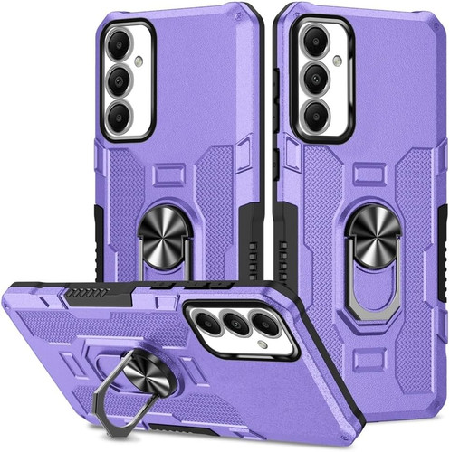 Military Grade Shockproof Hybrid Case with Ring Grip for Samsung Galaxy A16 5G - Purple