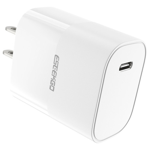 20W PD Power Delivery USB-C Wall Charger - White