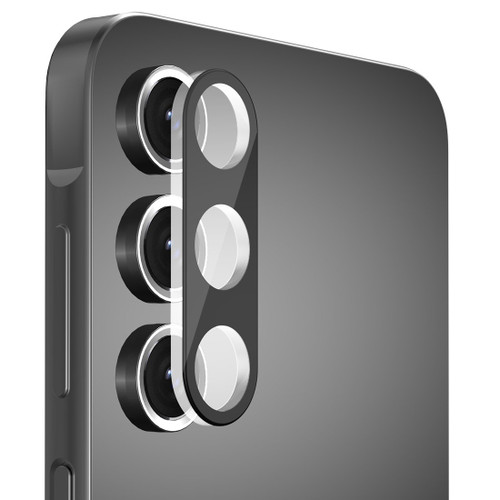 HD Tempered Glass Camera Lens Protector for Samsung Galaxy A16 5G - Black