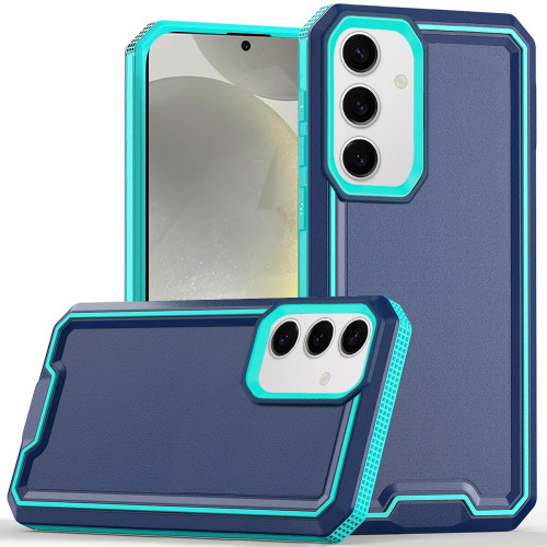 Military Grade TUFF Rank Hybrid Armor Case for Samsung Galaxy S25 Plus - Blue