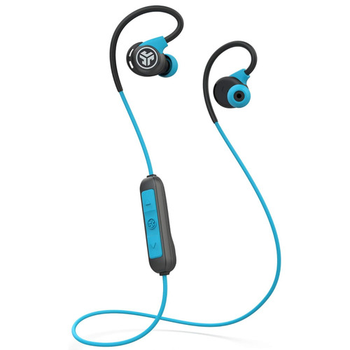 JLab Fit Sport 3 Bluetooth Wireless Earbuds - Black Blue