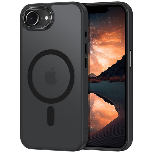 Shade Series MagSafe Case with Camera Lens Protector for iPhone 16e - Black