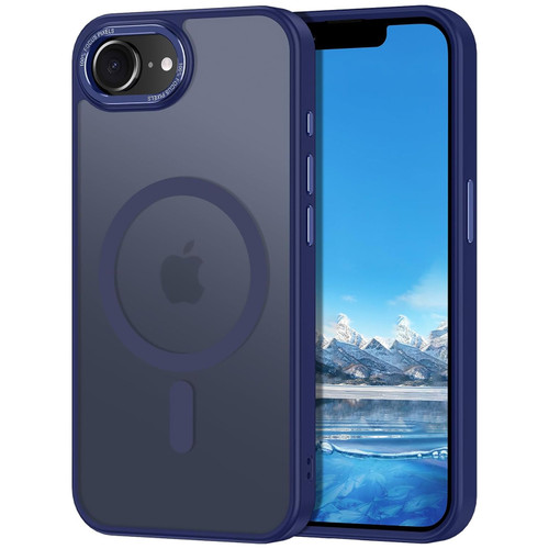 Shade Series MagSafe Case with Camera Lens Protector for iPhone 16e - Blue