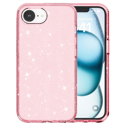 Crystal Glitter Fusion Case for iPhone 16e - Pink