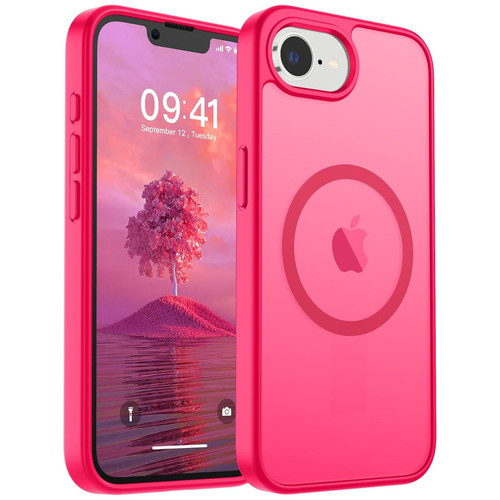 Shade Series Hybrid Case with MagSafe for iPhone 16e - Hot Pink