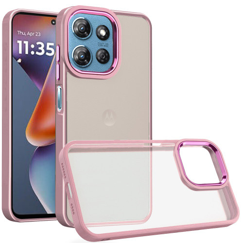 Shade Series Hybrid Case for Motorola Moto G 2025 - Pink