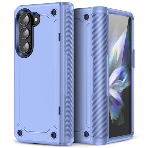 TUFF Drop Proof Hybrid Armor Case with Hinge Protection for Samsung Galaxy Z Fold 6 - Purple